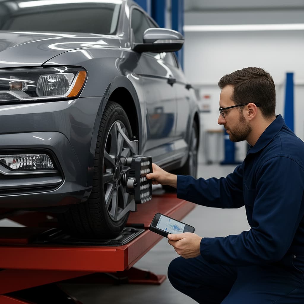 Rot Balans Ayarı Yapılan Araç Servisi