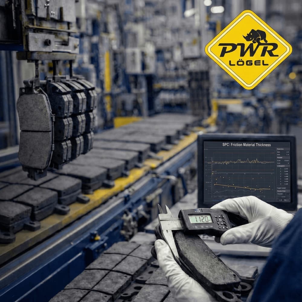 Brake Pad Quality Control Manufacturing Process 1