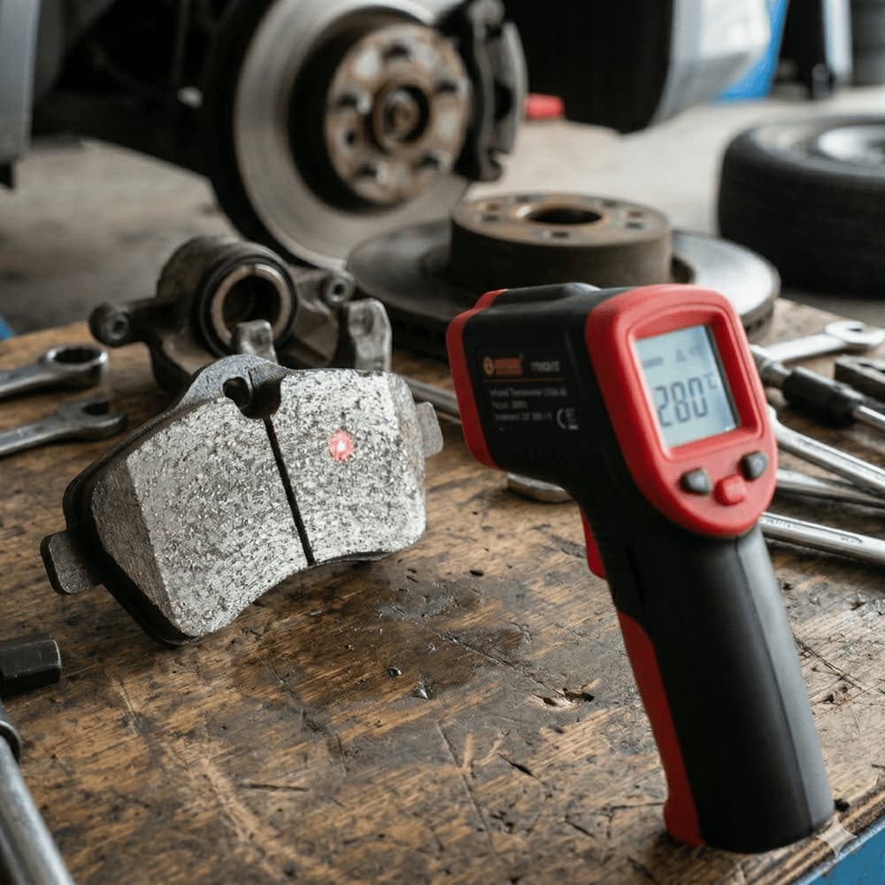 Kızılötesi Termometre Ile Fren Balatası Sıcaklığının Ölçülmesi